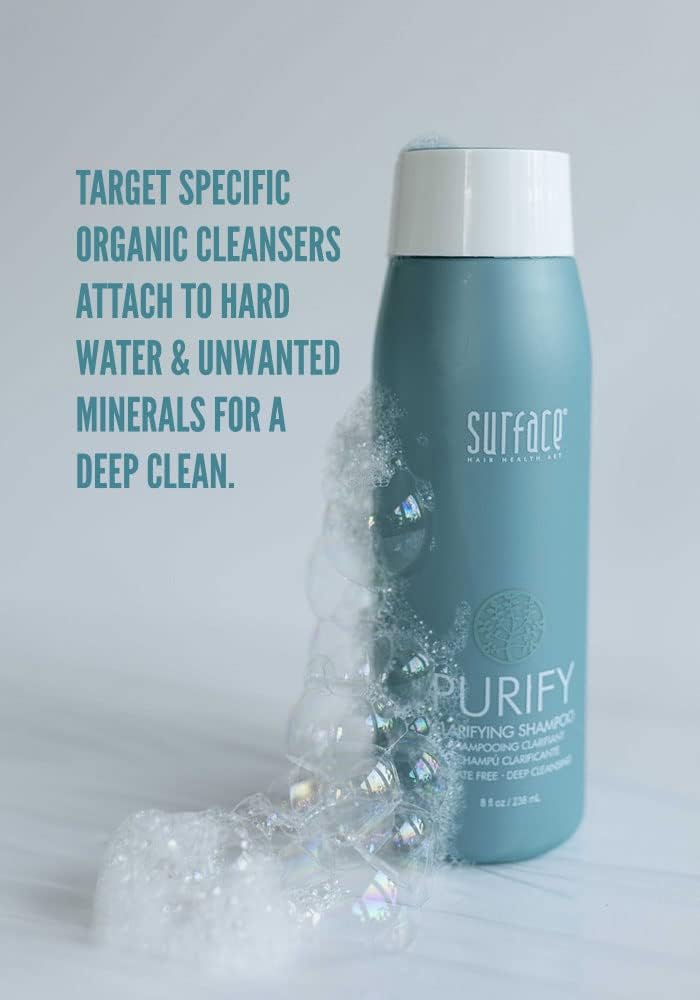 Surface Purify Clarifying Shampoo - 8 oz - Sulfate Free Deep Cleansing - Image 4